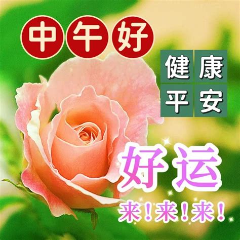 午安愉快好心情|中午好圖片大全，午安祝福語，健康平安